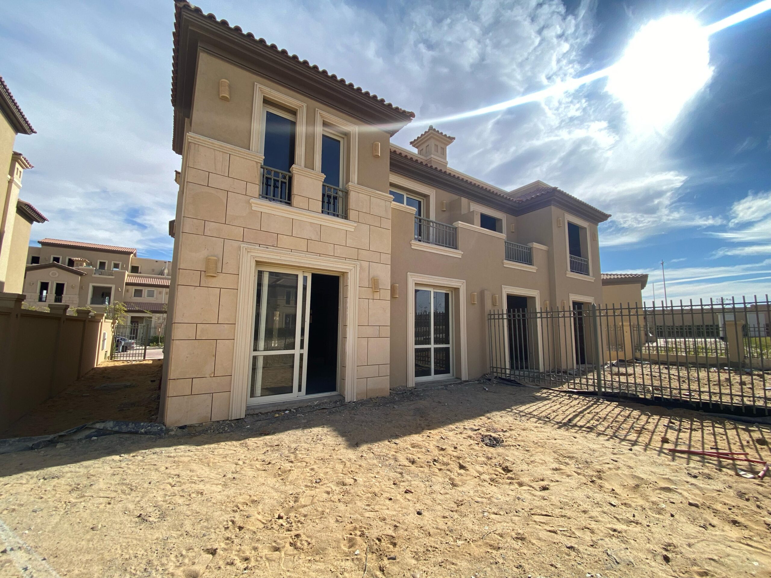 Prime Twin House for Sale in La Vista City – Garden View | Old Contract | Semi-Finished